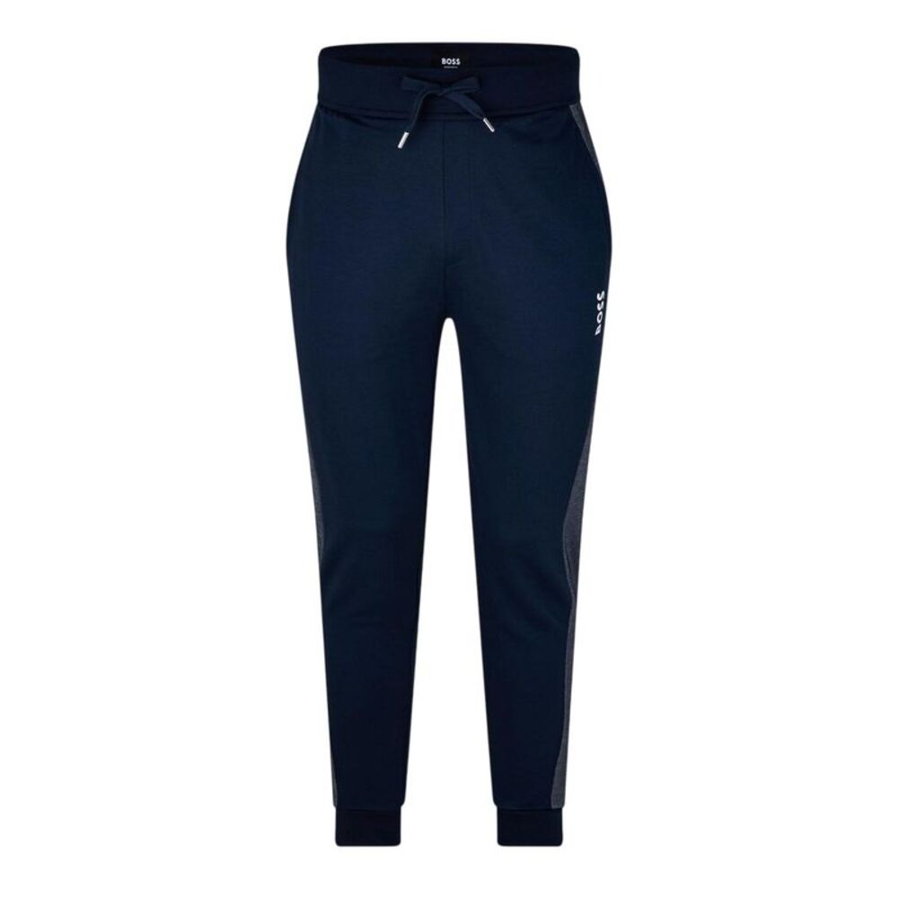 Boss Mens Sweatpants / Navy/White